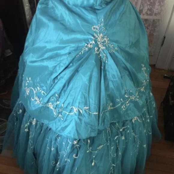 Gorgeous Prom wedding quince cotillion formal dress for size 12 - Picture 4 of 5